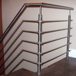 stainless steel crossbar railings